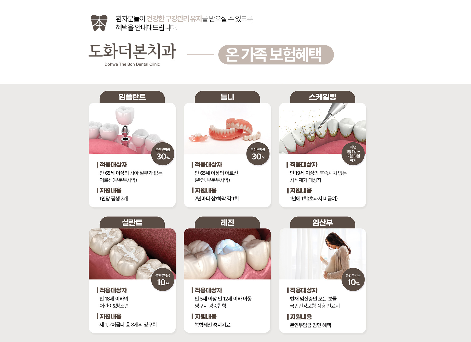 온가족 보험혜택